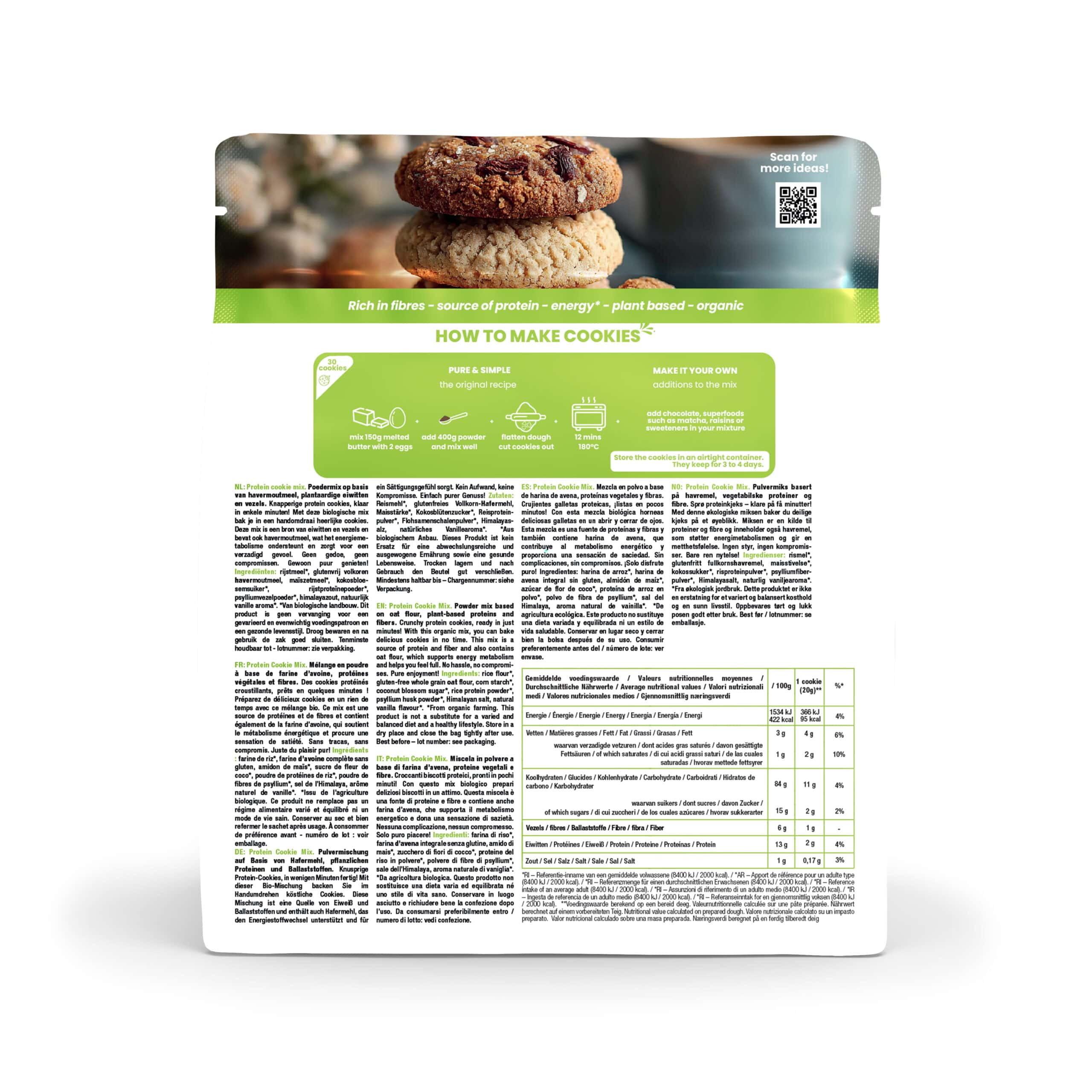 Protein Cookie Mix bio Purasana